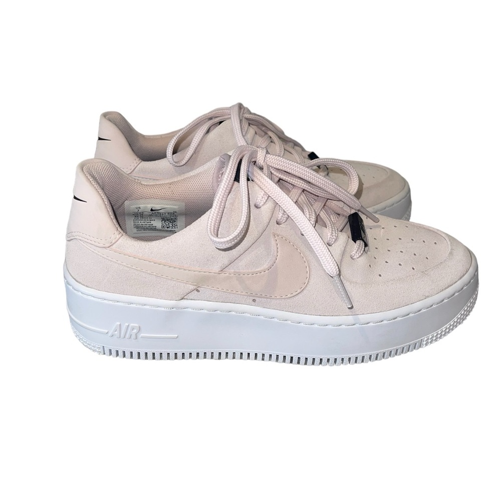 nike air force 1 light pink suede